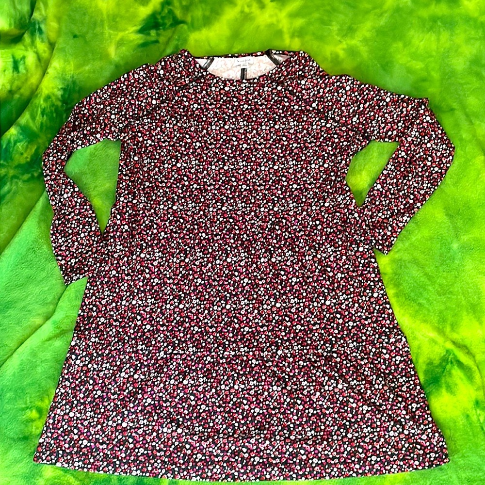 Brand new long sleeve dress with flower print